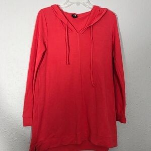 Cable & Gauge Orange Pullover Hoodie size S